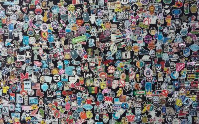 Stickers, Ribbons, and Flair